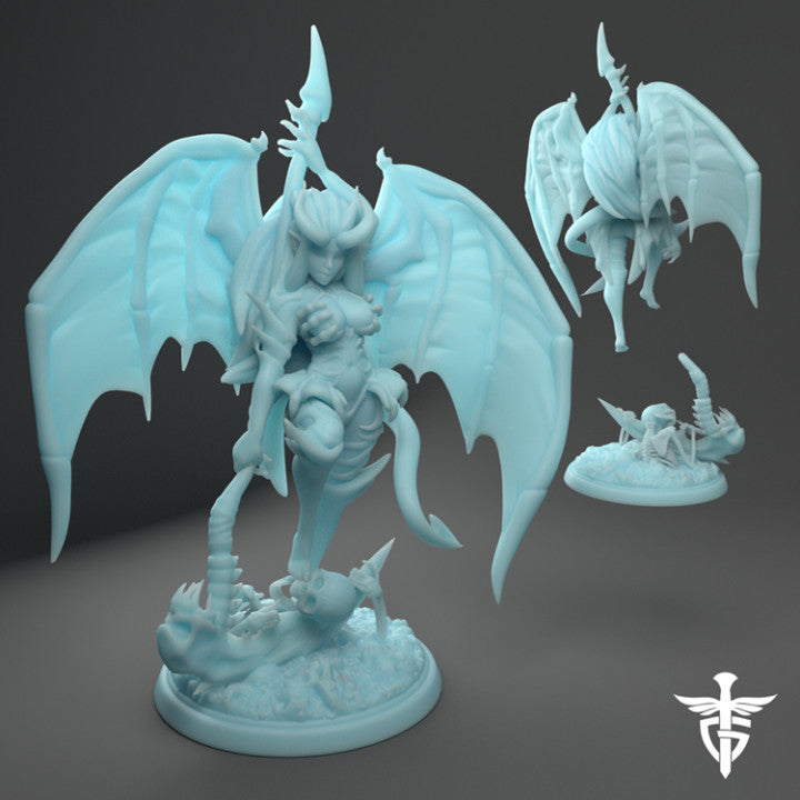 Twin Goddess Miniatures - Death Scythe Succubus - 2020 July