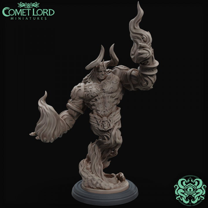 Comet Lord - Tal'Rashadar, The Ifrit Usurper Pose 2 (Huge) - 2023 March