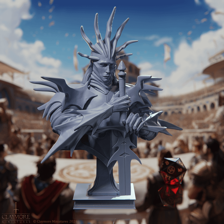 Claymore Miniatures - Morveth, Bust 13cm - Tournament of Champions 2025 January