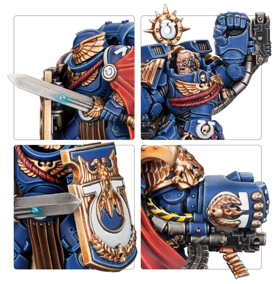 Games Workshop - Ultramarines Marneus Calgar with Victrix Guard - Warhammer 40K
