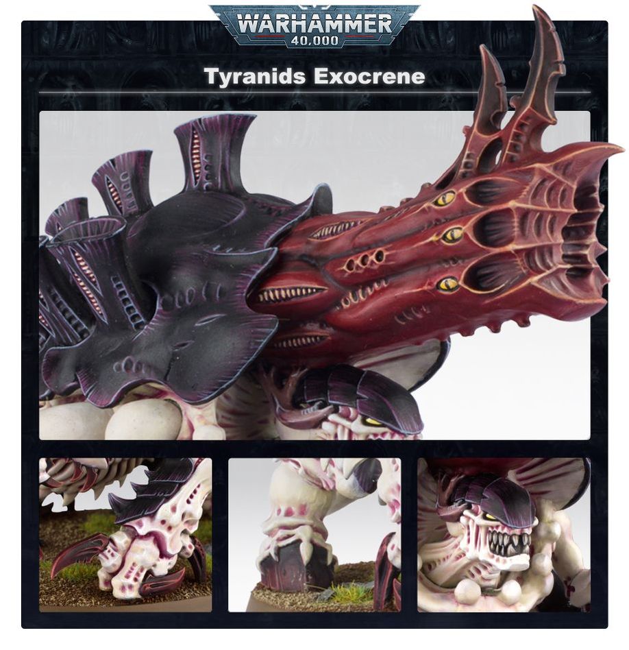 Games Workshop - Exocrine, Tyranids- Warhammer 40K