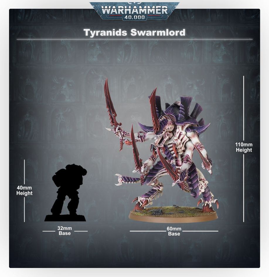 Games Workshop - The Swarmlord, Tyranids- Warhammer 40K