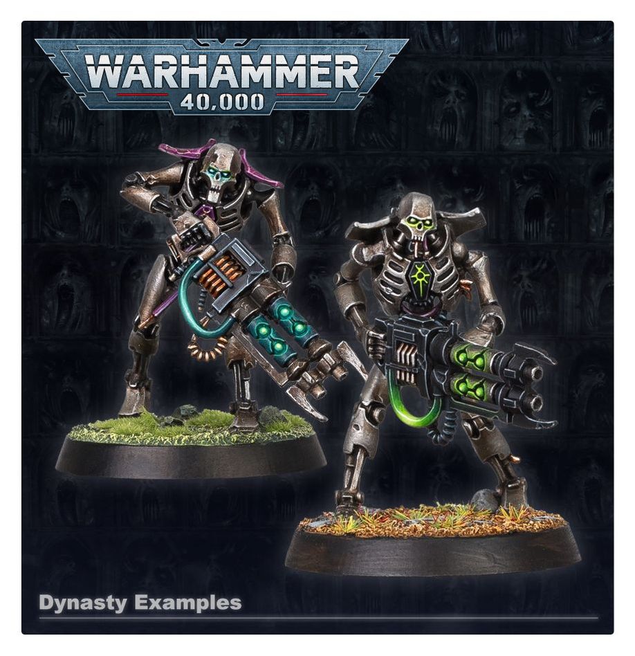 Necron Warriors (No Scarabs) 10 Units, Necrons - Warhammer 40K