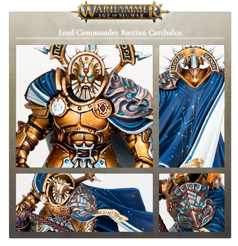 Games Workshop - Lord Commander Bastian Carthalos, Stormcast Eternals - Warhammer AoS