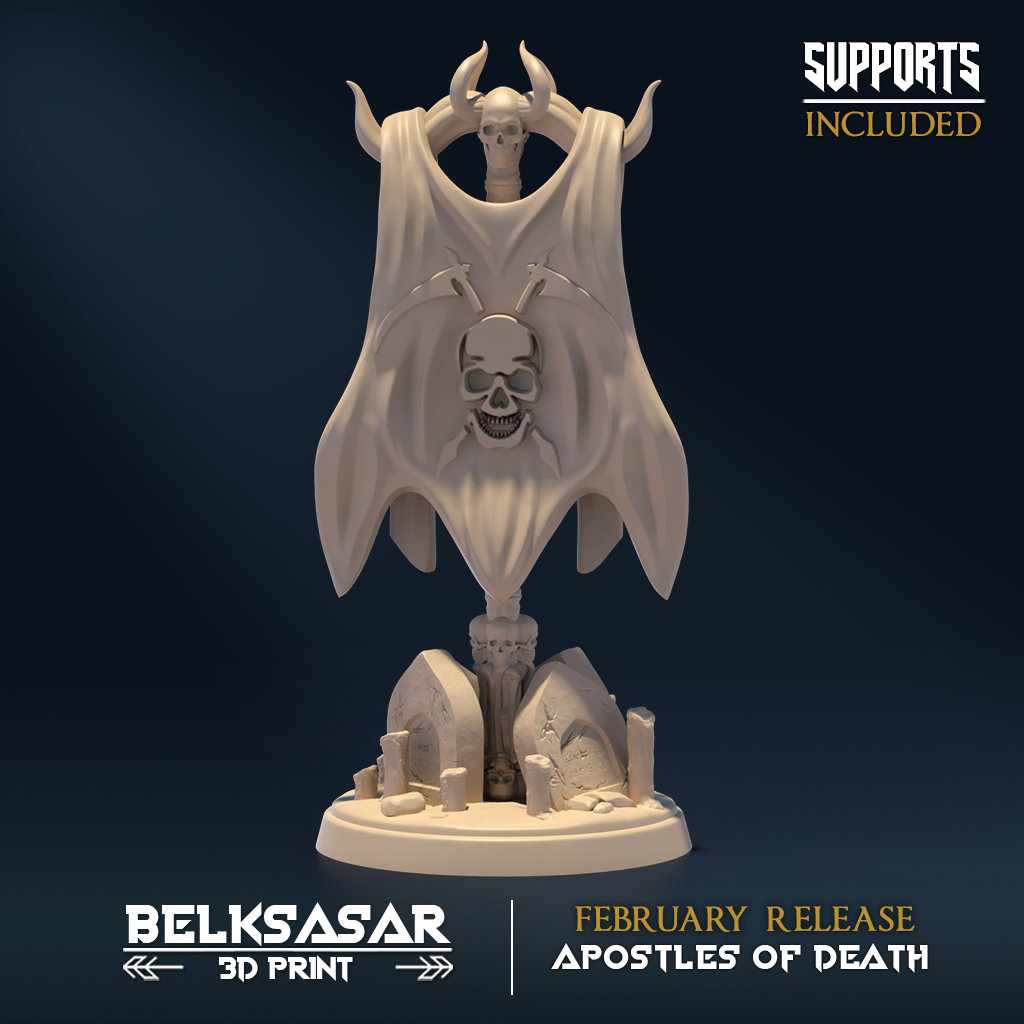 Belksasar - Banner of Death - Apostles of Death 2023 February