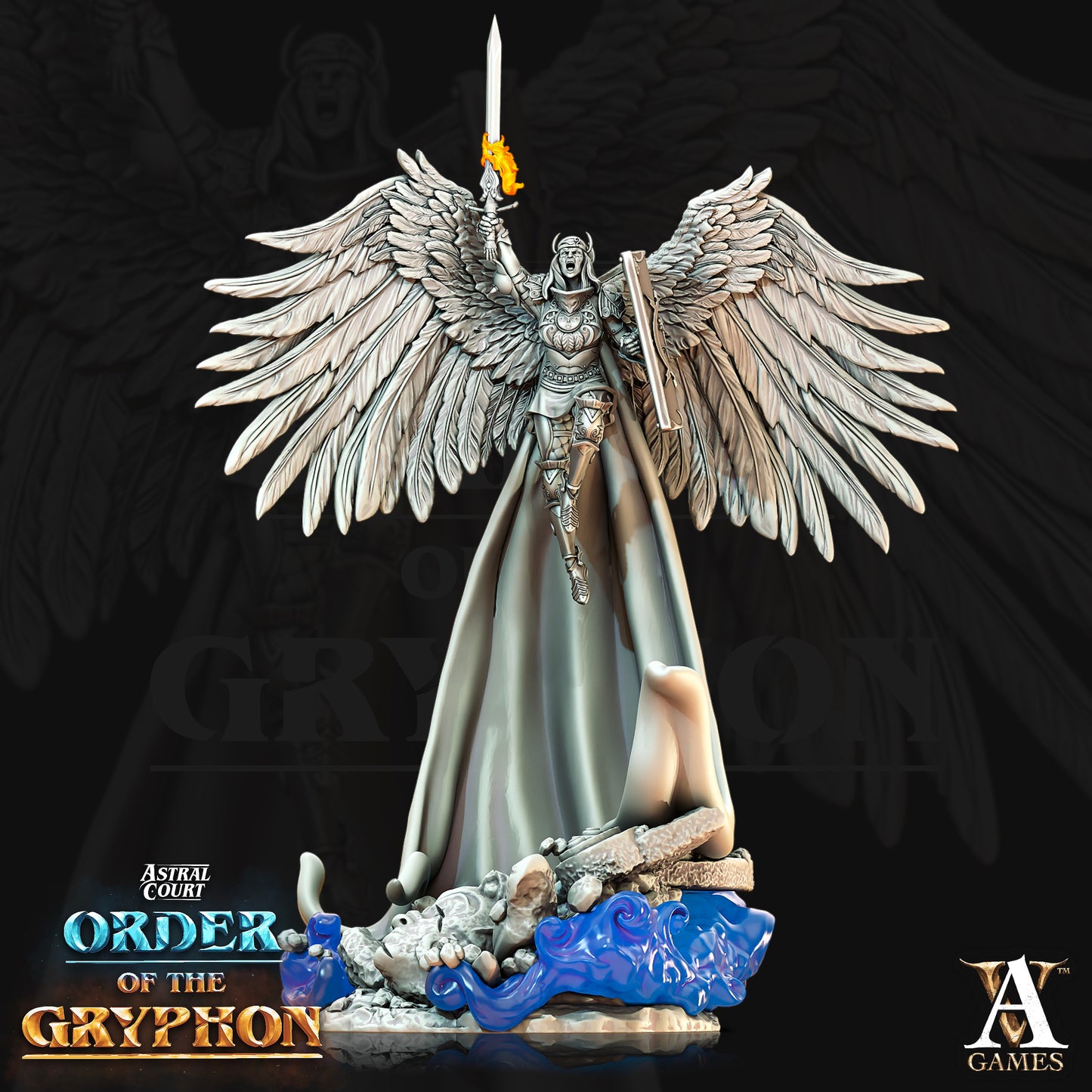 Archvillain Games - Judgement Deva Sword - Astral Court Order of the Gryphon 2022 May