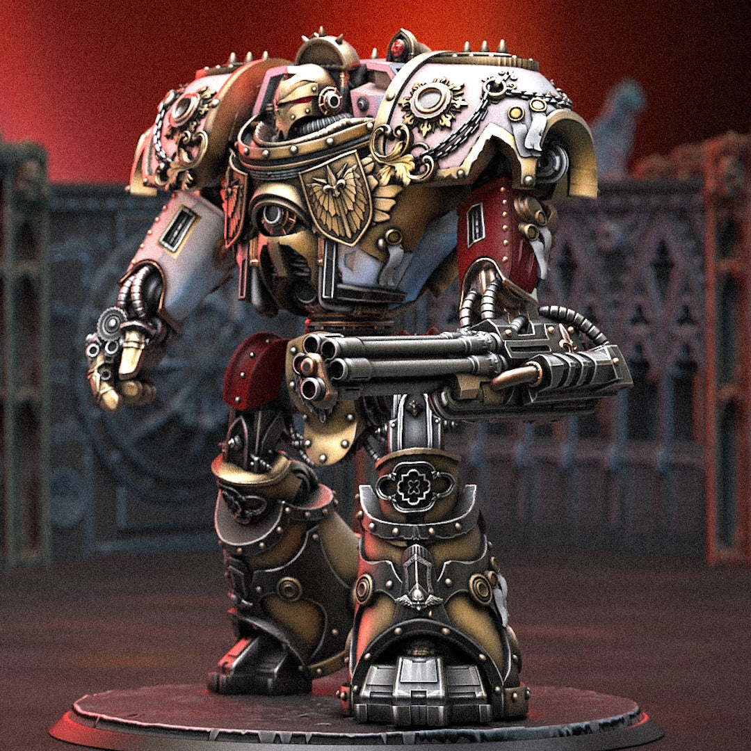 Heroes Infinite Raging Heores - Pretorian Ironclad Gatling Gun Arm, Custodes - Grim Darkness of the Inquisition 2 #40