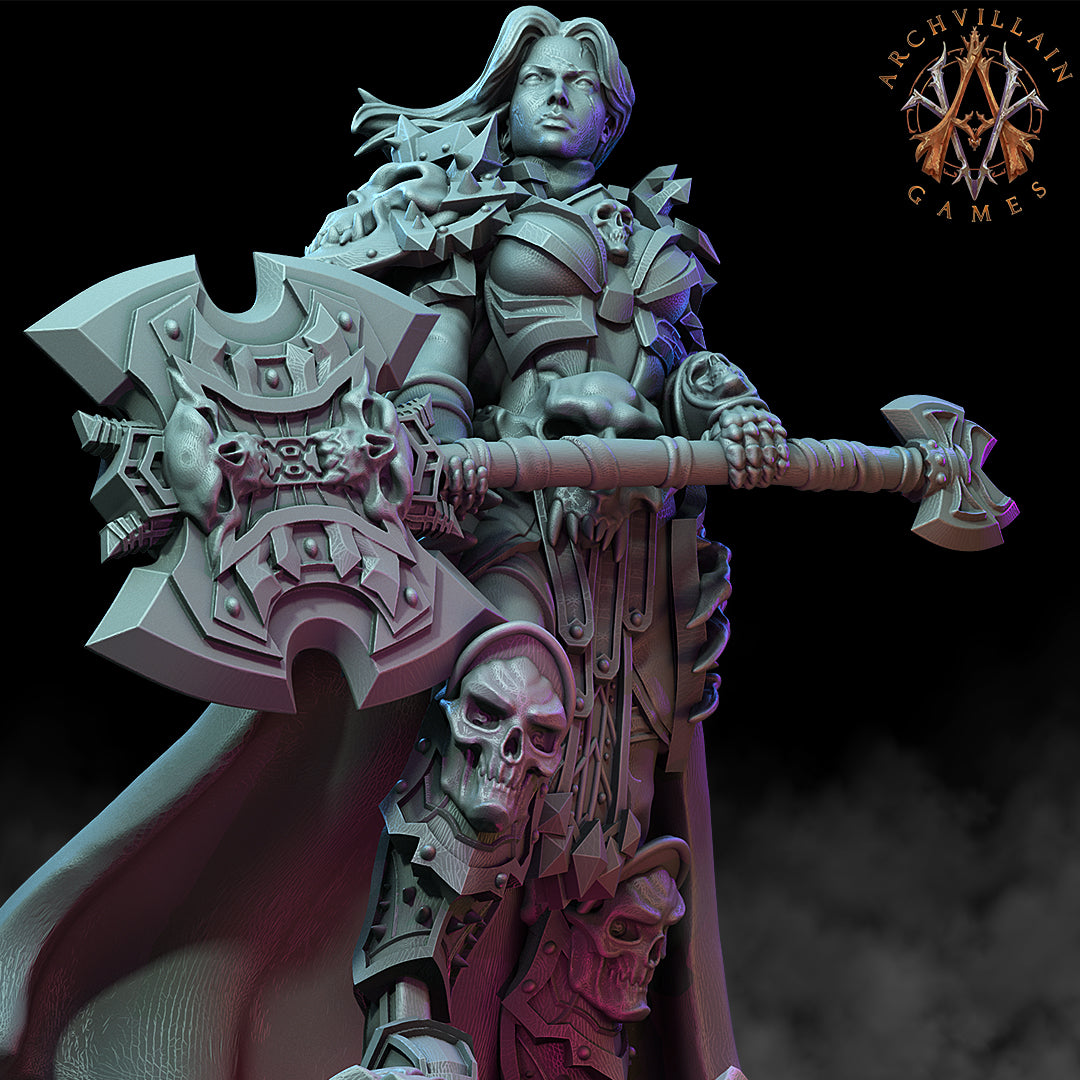 Archvillain Games - Deathcrowns Deathknight Female 1 - Deathknight Order 2020 August