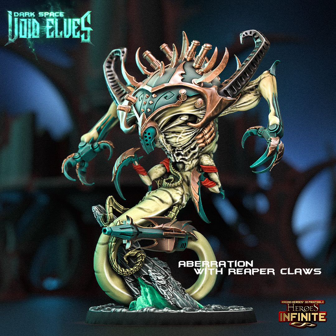 Heroes Infinite Raging Heores - Aberration with Reaper Claws, Aeldari (Huge) 2024 August