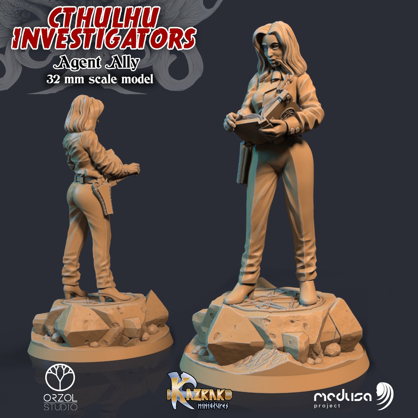 Sculptorium of Madness - Agent Ally - Chtulhu Investigators
