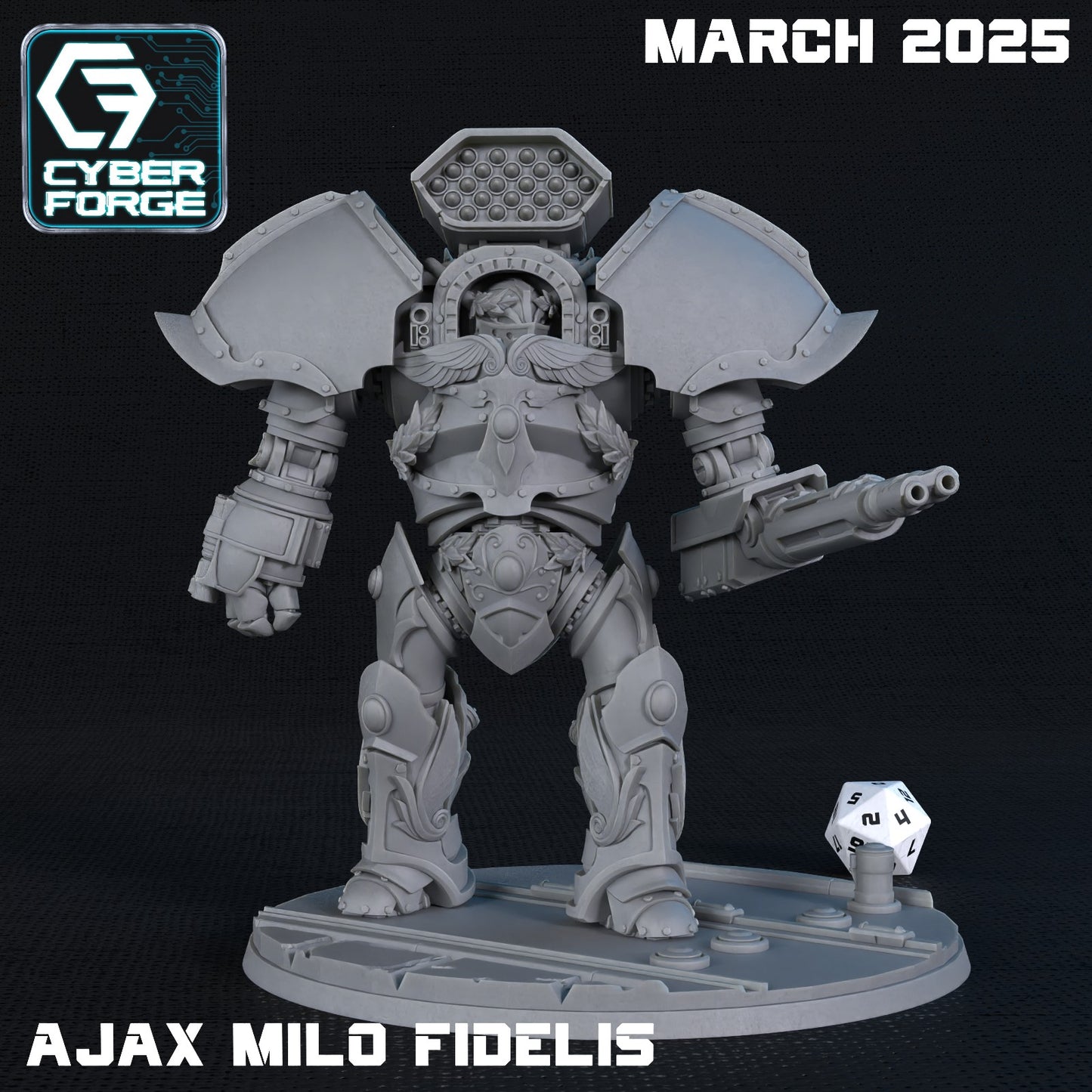 Cyberforge - Vetus Imperium - Ajax Milo Fidelis, Adeptus Custodes - 2025 March