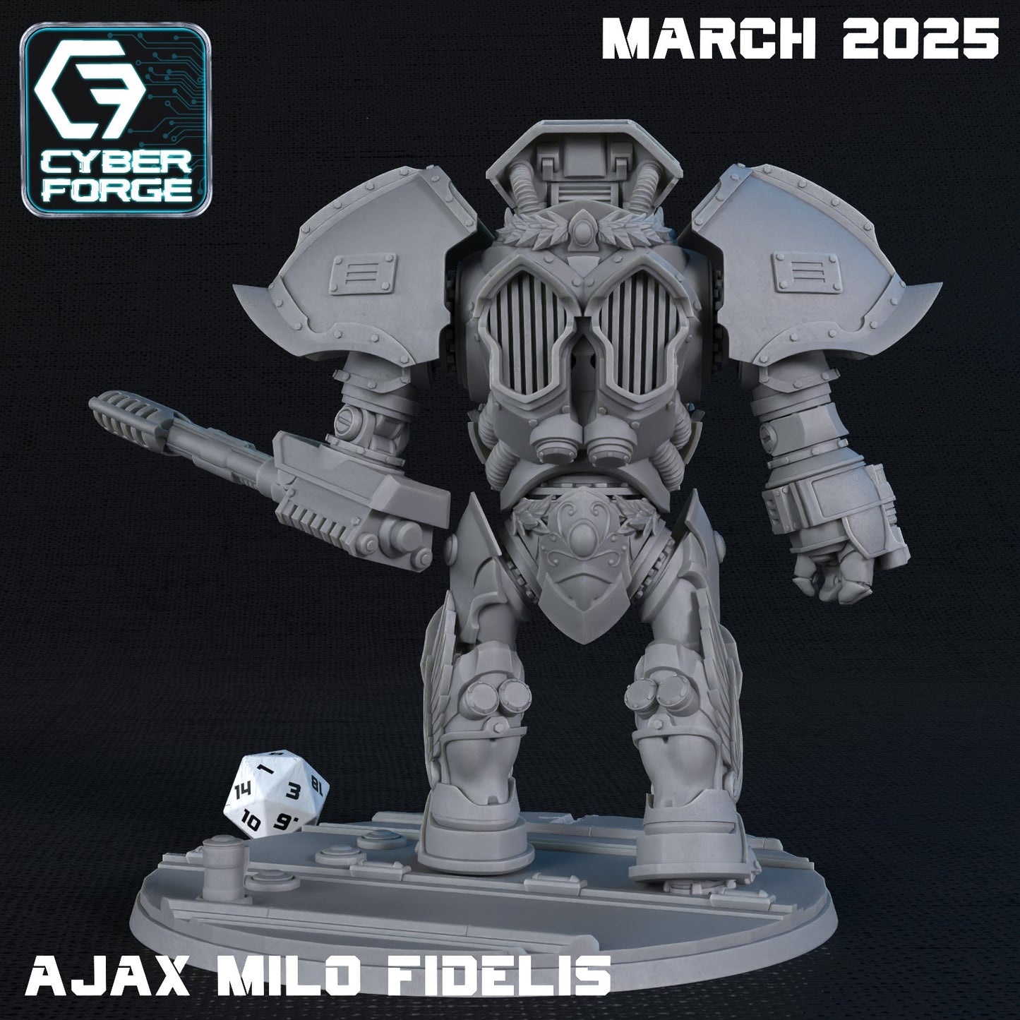 Cyberforge - Vetus Imperium - Ajax Milo Fidelis, Adeptus Custodes - 2025 March