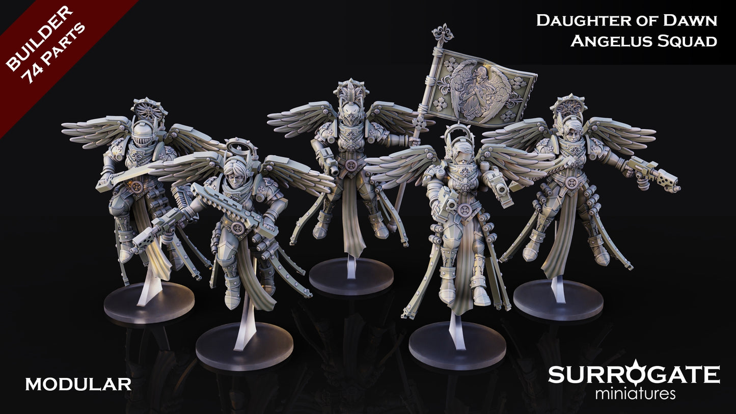 Surrogate Miniatures - Angelus Squad, Adepta Sororitas - 2024 July