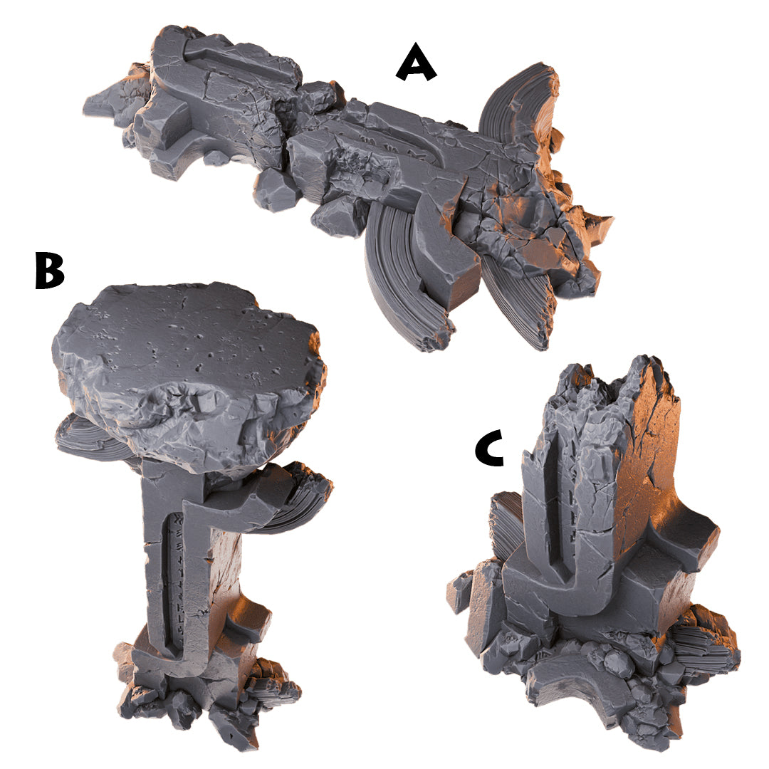 Loot Studio - Avroll Columns FDM, Terrain - All that Glitters 2025 March