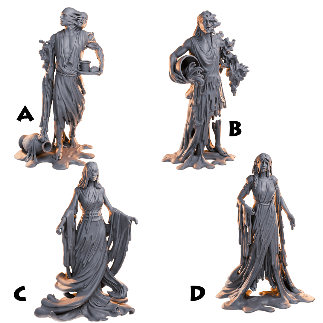 Loot Studio - Gold Touch Statues, Terrain - All that Glitters 2025 March