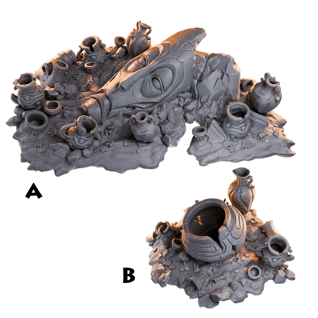 Loot Studio - Pile of Cursed Vessels FDM, Terrain - All that Glitters 2025 March