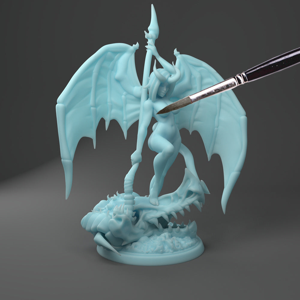 Twin Goddess Miniatures - Death Scythe Succubus - 2020 July
