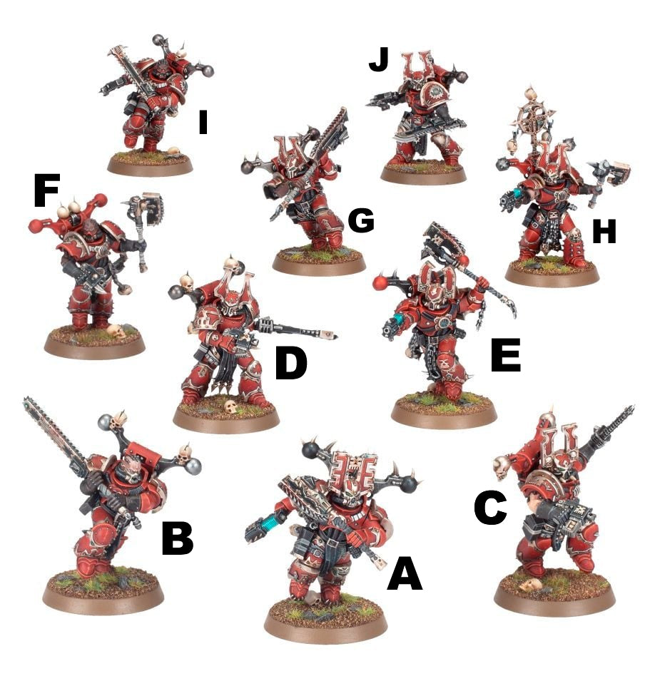 Games Workshop - Khorne Berzerkers - Warhammer 40K