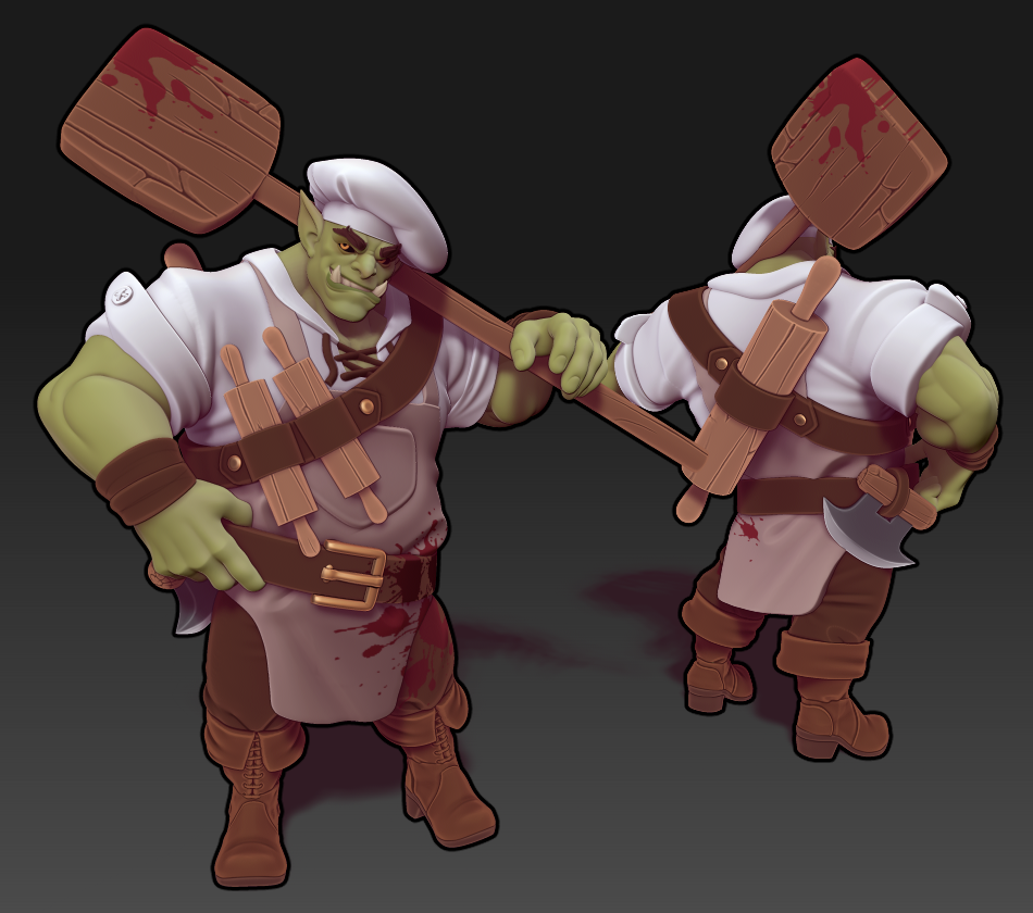 Twin Goddess Miniatures - Pat E Cakes the Baker - 2025 August