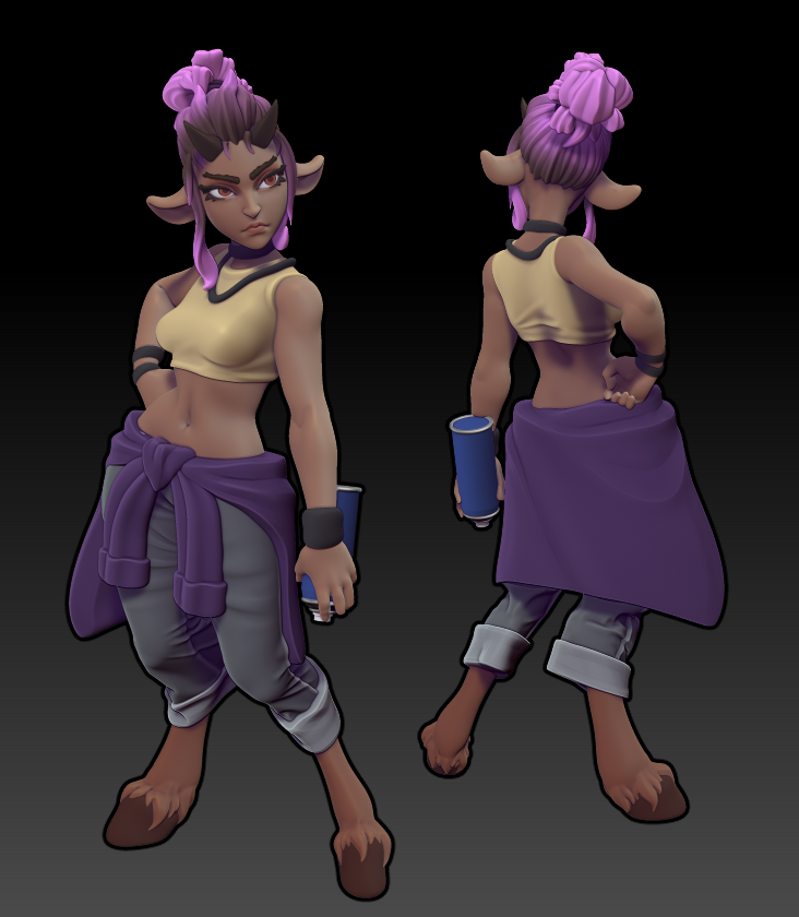 Twin Goddess Miniatures - Satyr Informant - 2024 October