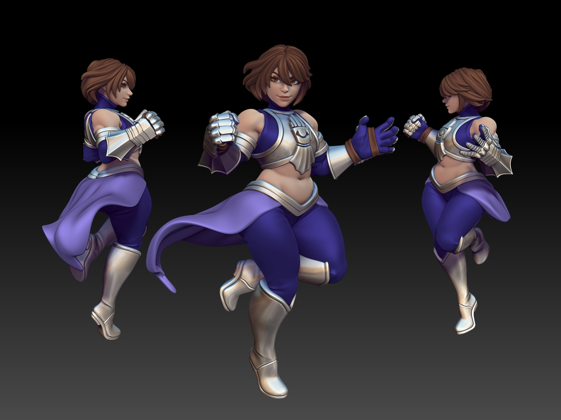 Twin Goddess Miniatures - Captain Helm - Superhero 2024 June