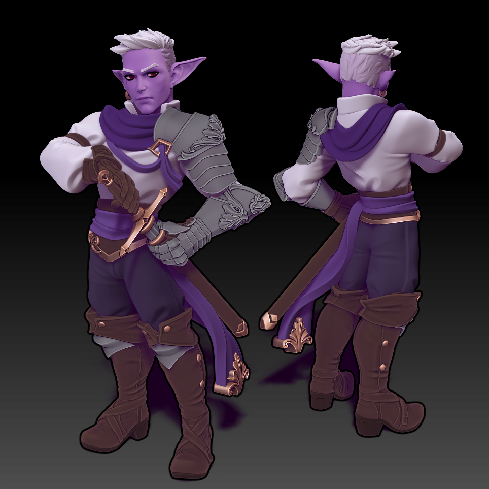 Twin Goddess Miniatures - Marshall The Elf - 2025 April