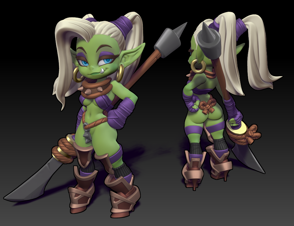 Twin Goddess Miniatures - Doxy's Orc - Reforged 2024 August
