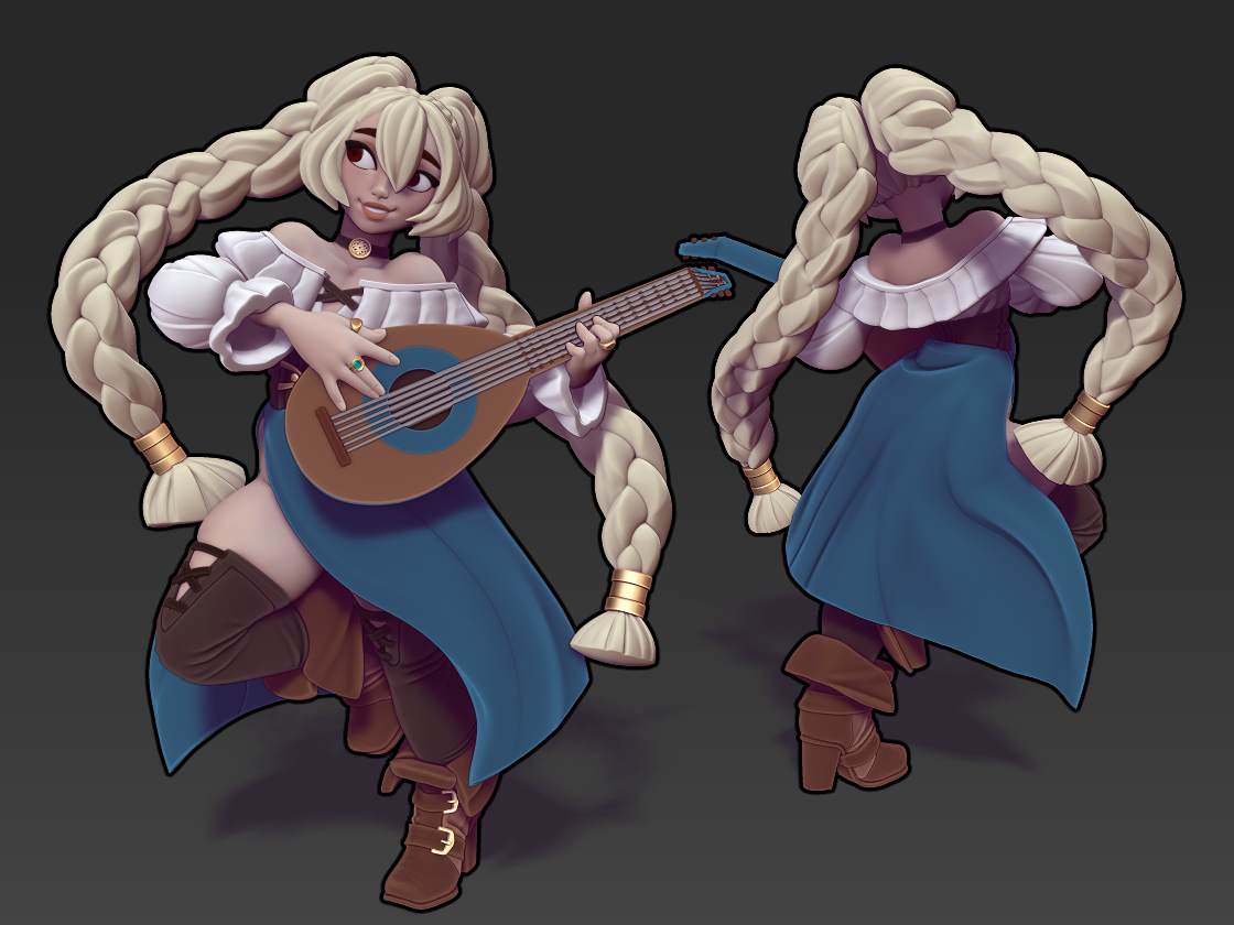 Twin Goddess Miniatures - Mika - 2025 March