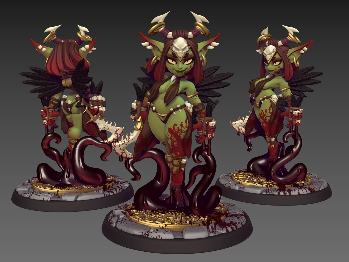 Twin Goddess Miniatures - Goblin Maggl - Goddess 2024 April