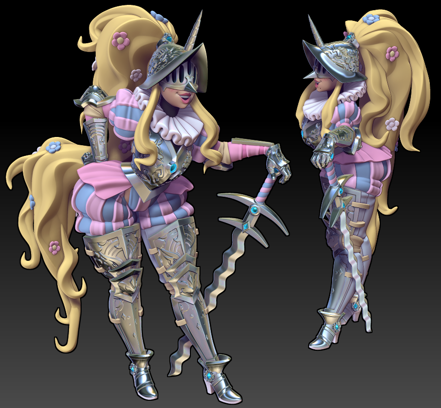 Twin Goddess Miniatures - Lady Inez - Reforged 2024 August