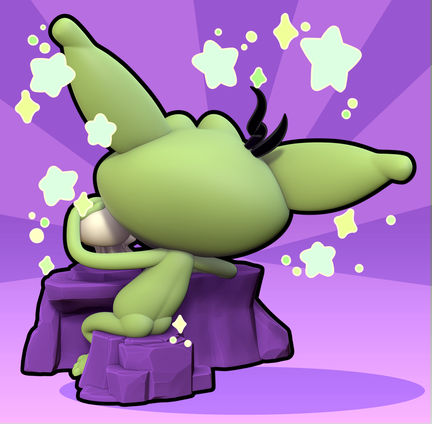 Twin Goddess Miniatures - This is Goblin!, Goblin Streamer Figure - 2024 November