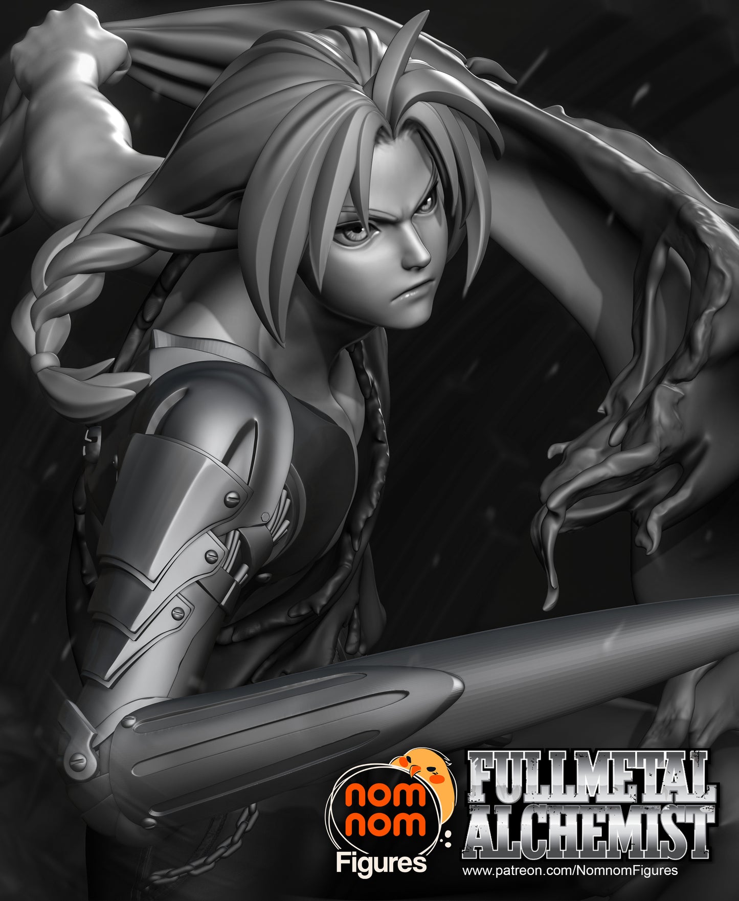 NomNom Figures - Edward Elric, Fullmetal Alchemist