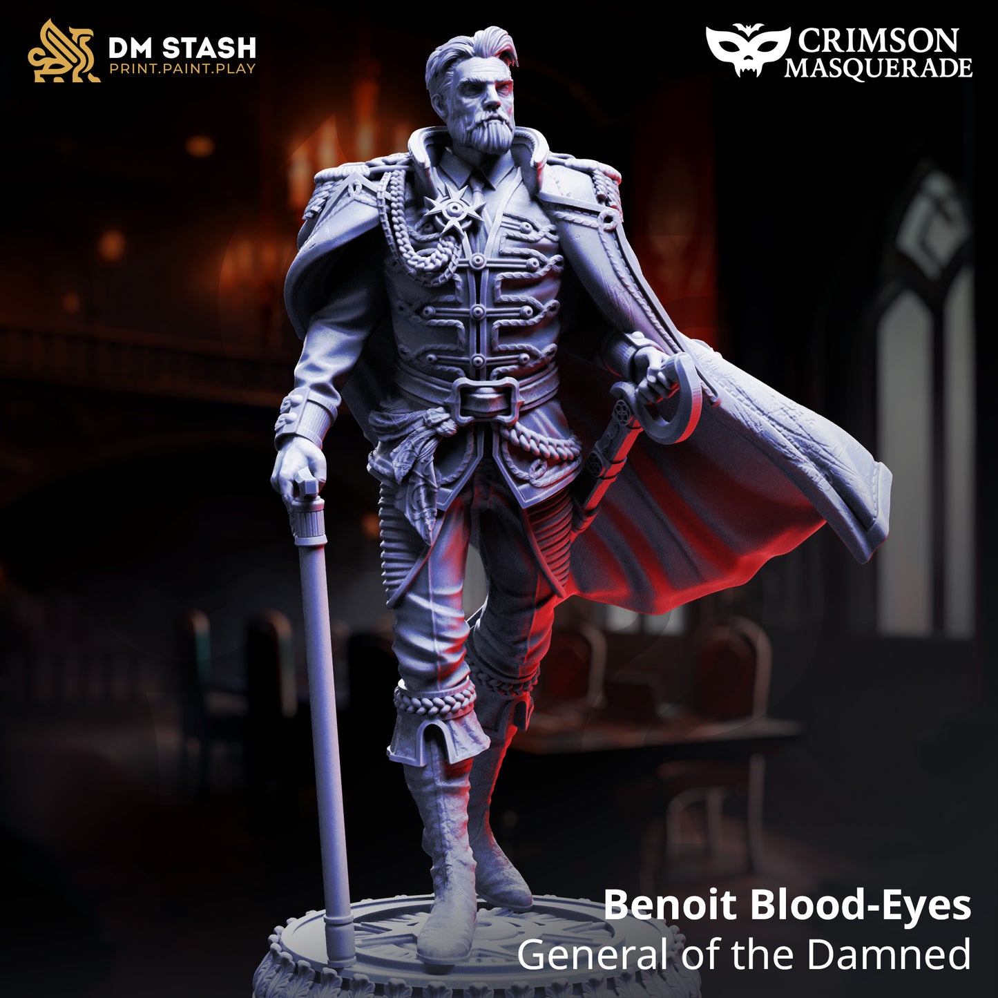 DM Stash - Benoit Blood-Eyes, General of the Damned - Crimson Masquerade 2025 September