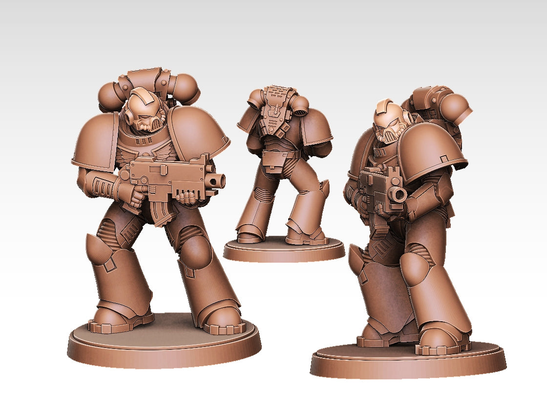 Alexi Konev - Bolter Marine, Ultramarines - Warhammer 40K