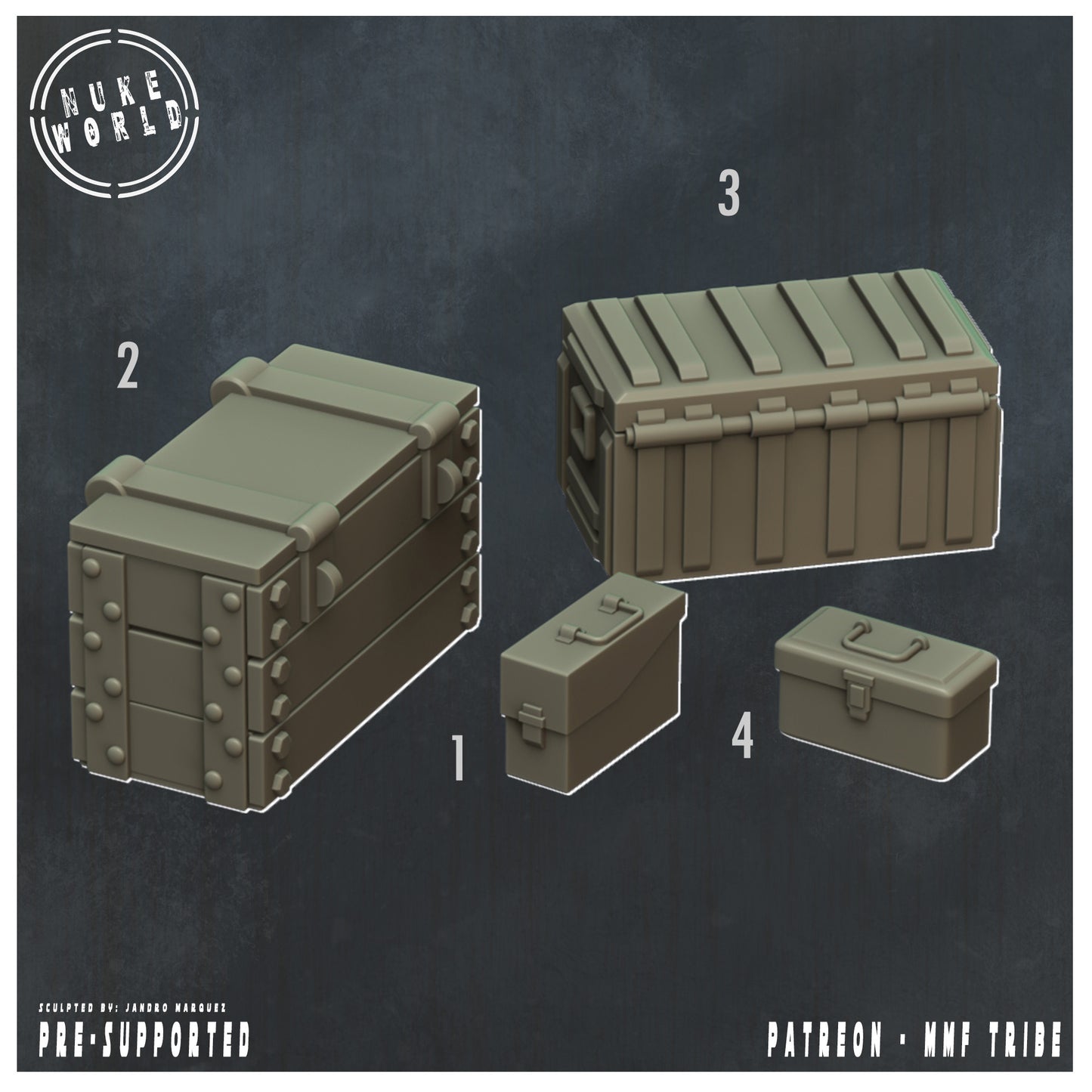 Nuke World - Box Set, Terrain 2024 August