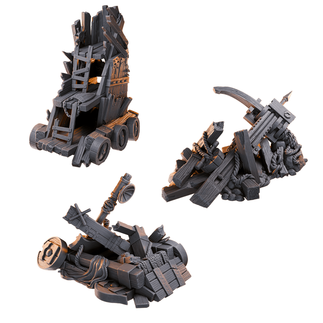 Loot Studio - Terrain, Broken Siege Weapons - Rise of Draconians 2024 December