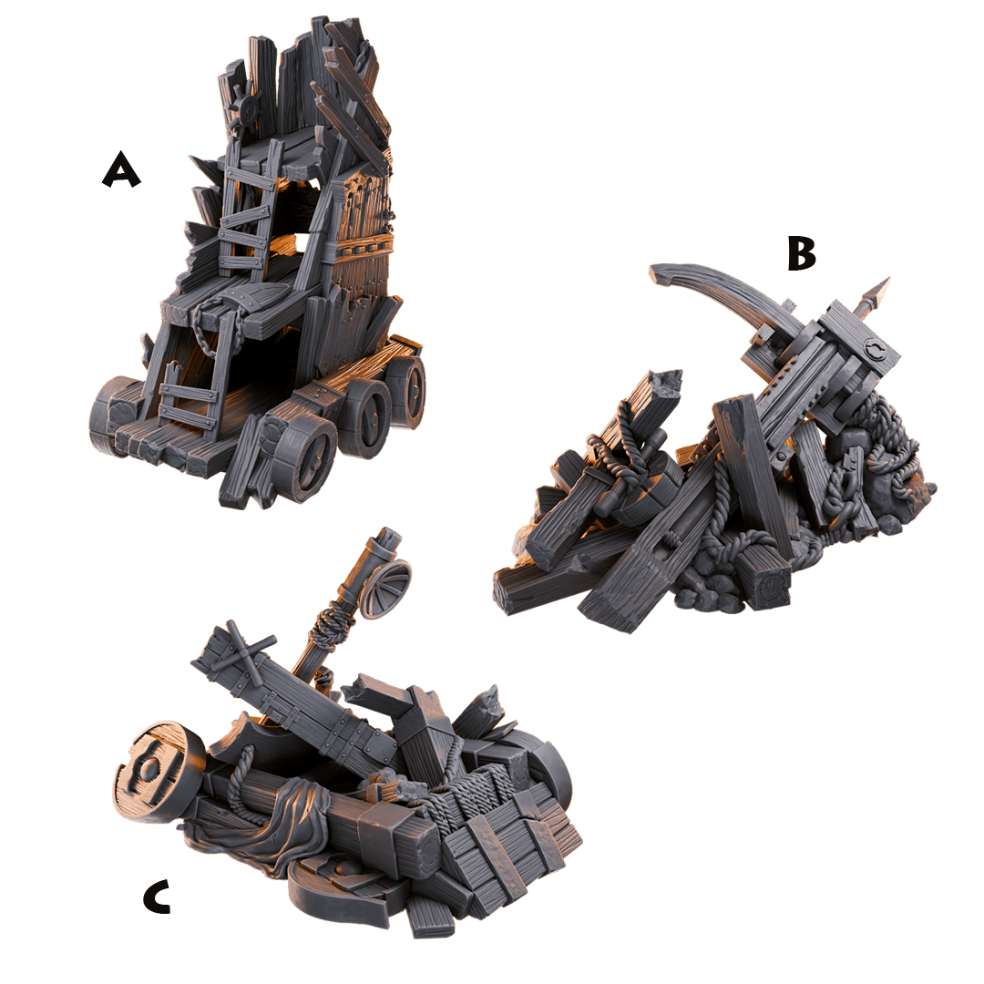 Loot Studio - Terrain, Broken Siege Weapons - Rise of Draconians 2024 December