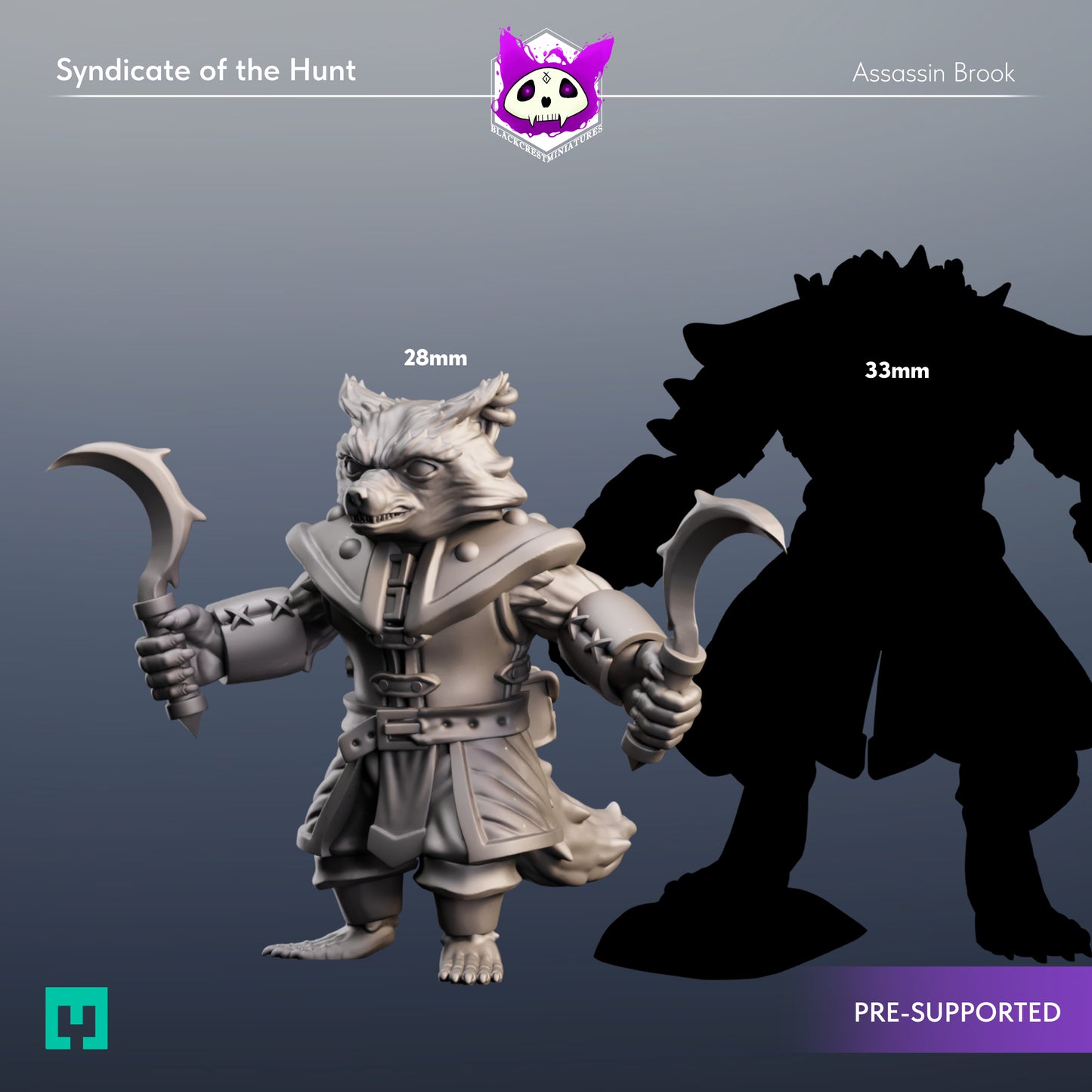 Syndicate of the Hunt - Raccoonfolk Adventurers