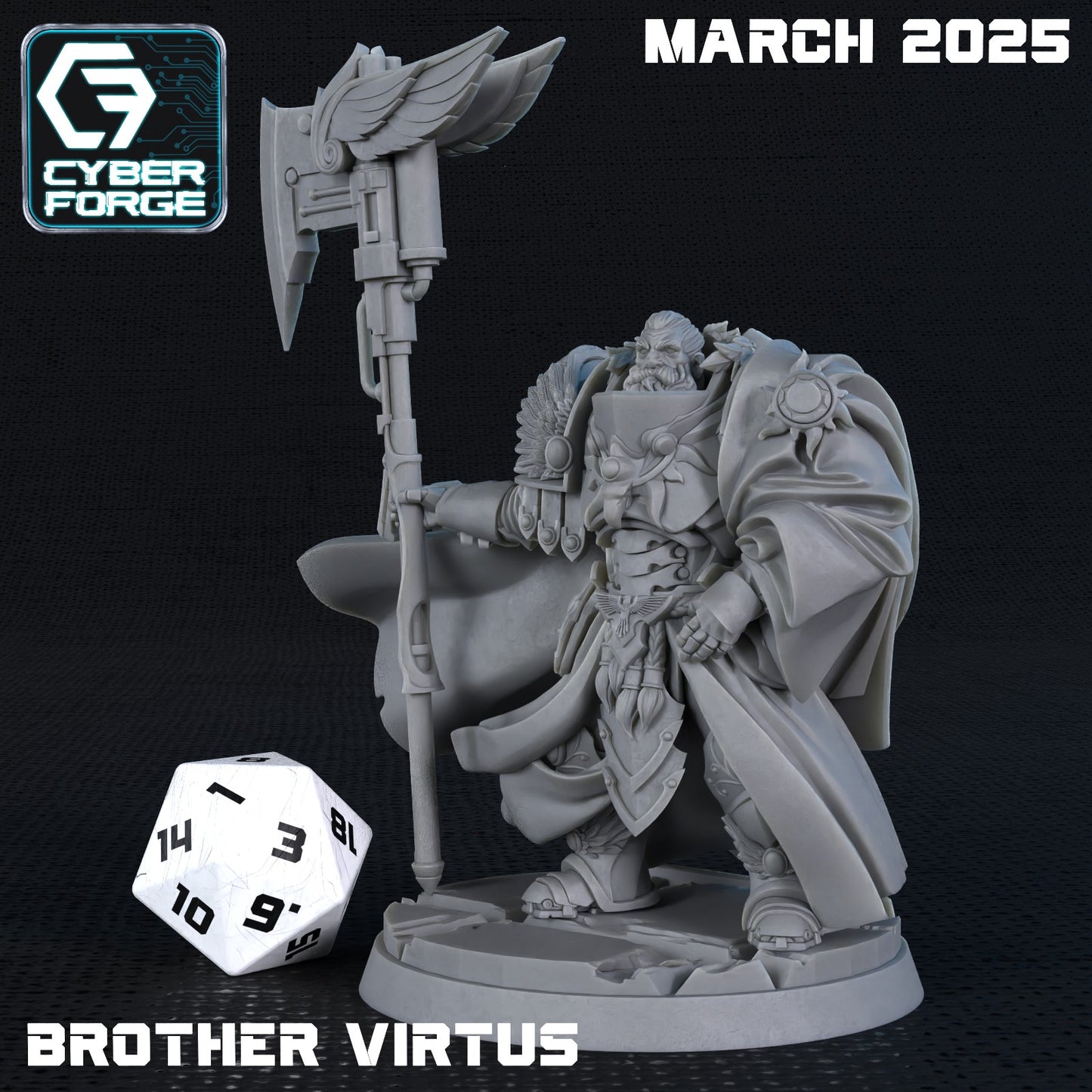 Cyberforge - Brother Virtus, Adeptus Custodes - 2025 March