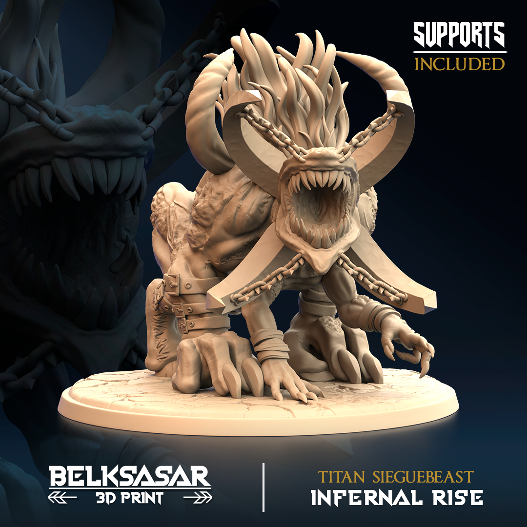 Belksasar - Titan Sieguebeast (Huge) 11cm - Infernal Rise 2025 February
