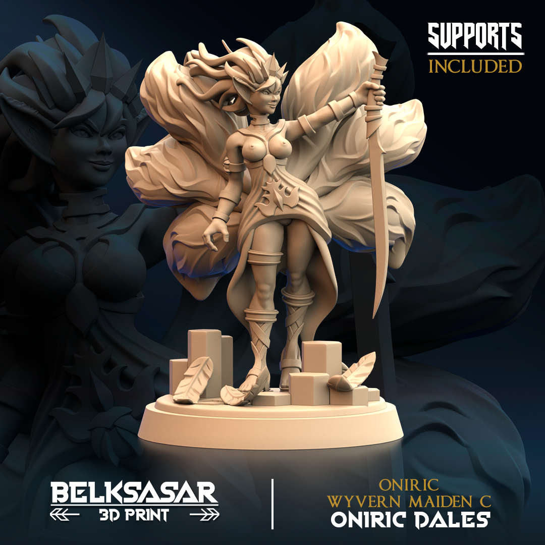 Belksasar - Oniric Kitsune Wyvern Maiden C, Oniric Dreams 2025 January