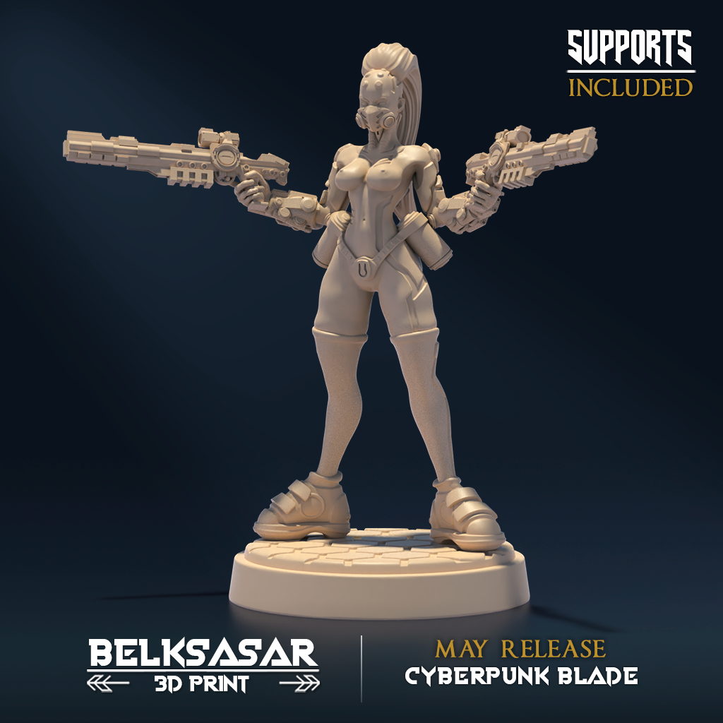 Belksasar - Neon Outlaw B - Cyberpunk Blade 2023 May