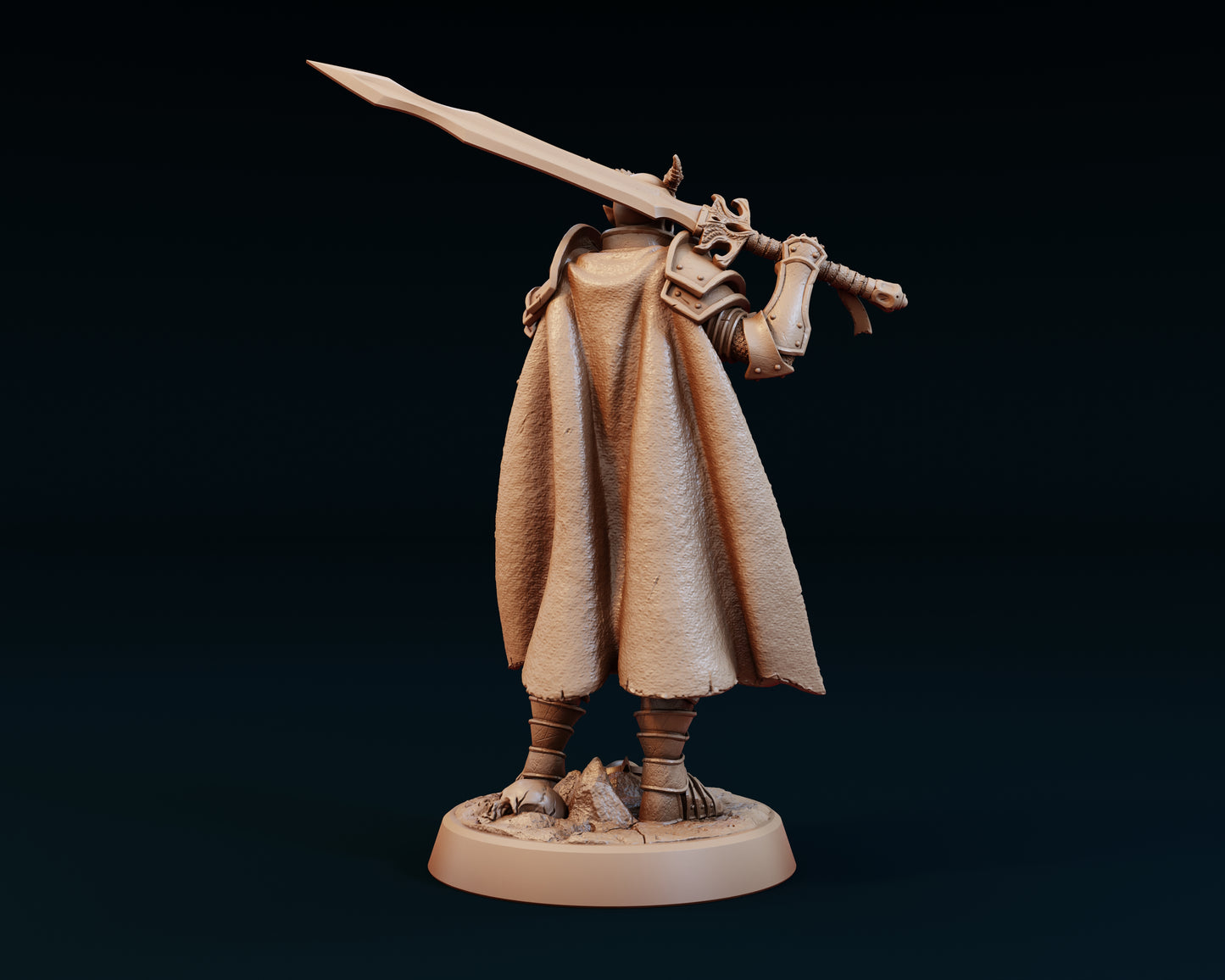 Max Magnificent Minis - Casthos The Golden, Tiefling Paladin - Welcome Pack