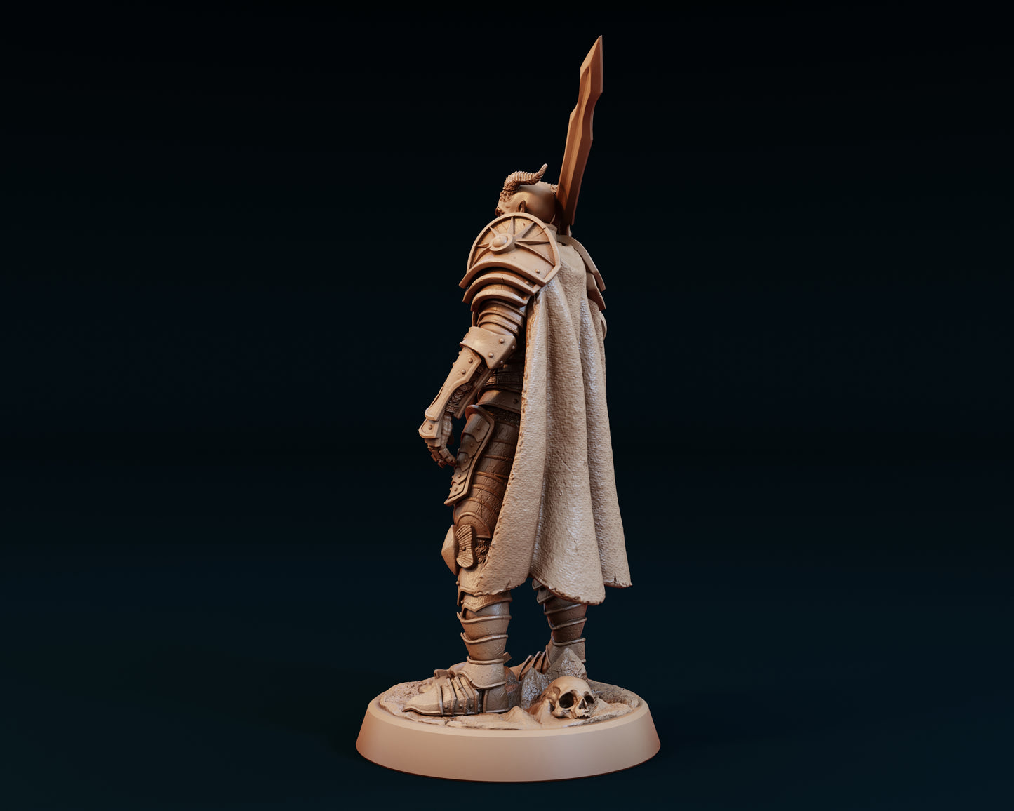 Max Magnificent Minis - Casthos The Golden, Tiefling Paladin - Welcome Pack