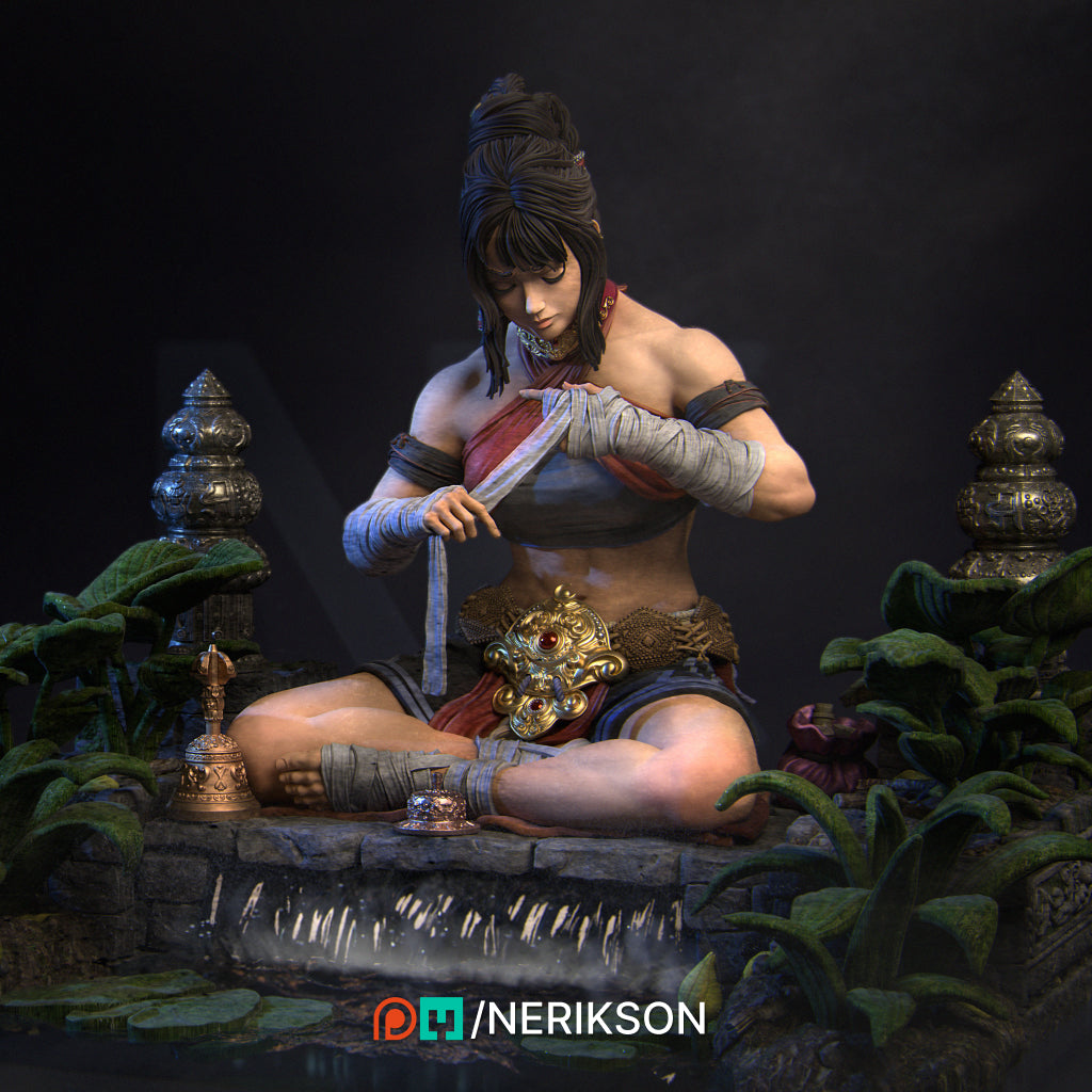 Nerikson - Jingwei the Monk Pose 2 35mm, 140mm