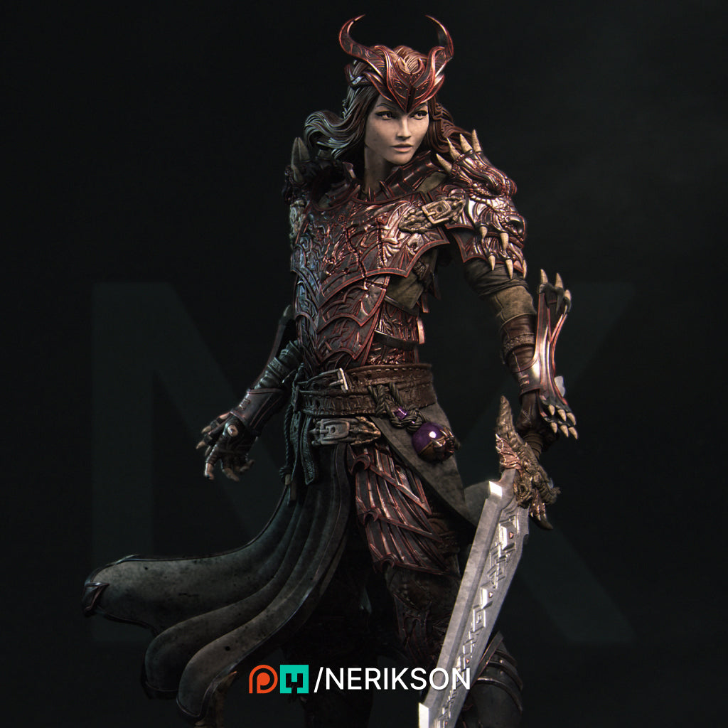 Nerikson - Aleehra The Dragon Slayer 35mm, 75mm, 140mm