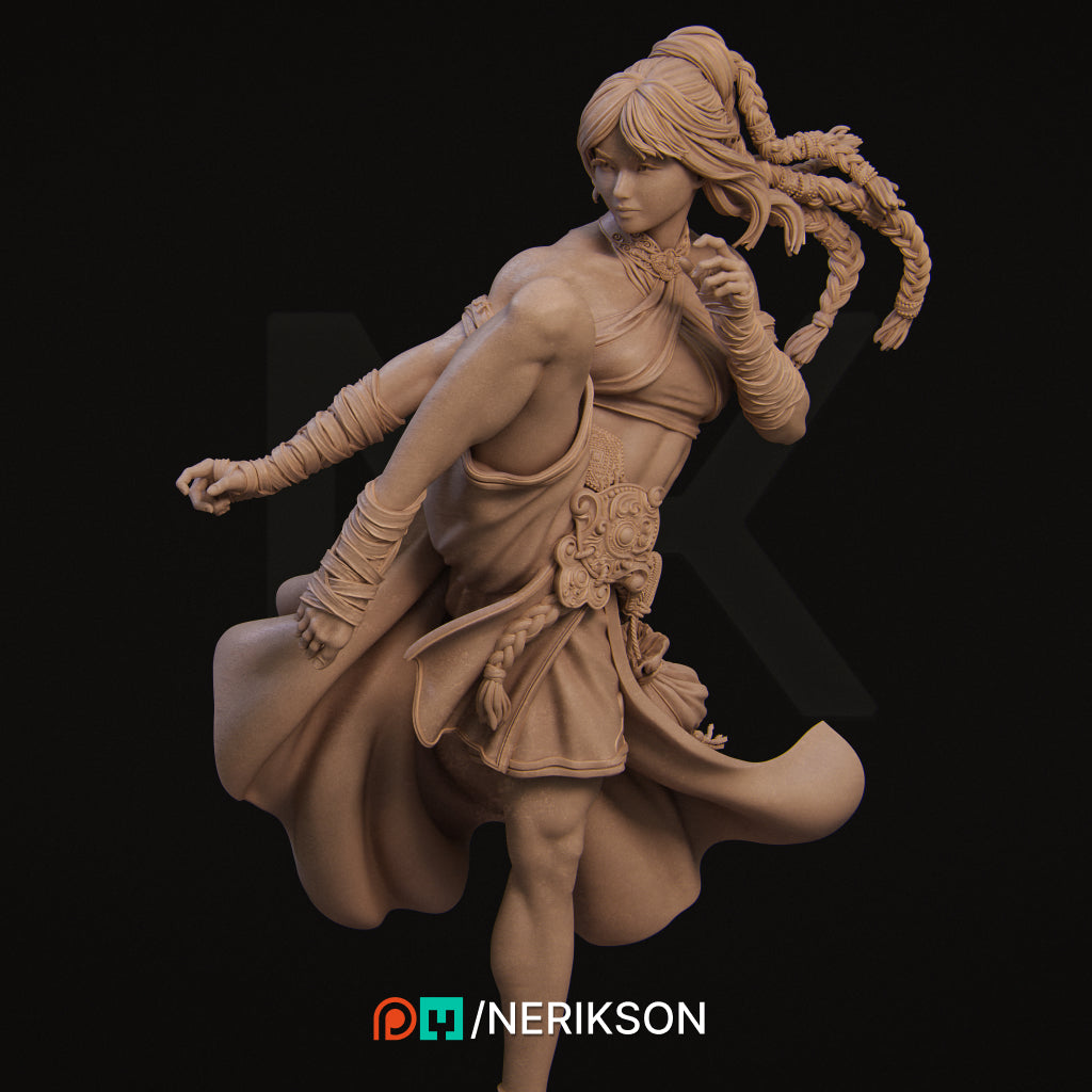 Nerikson - Jingwei the Monk Pose 1 35mm, 75mm, 140mm