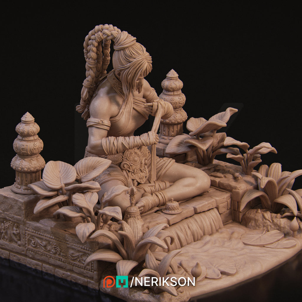 Nerikson - Jingwei the Monk Pose 2 35mm, 140mm