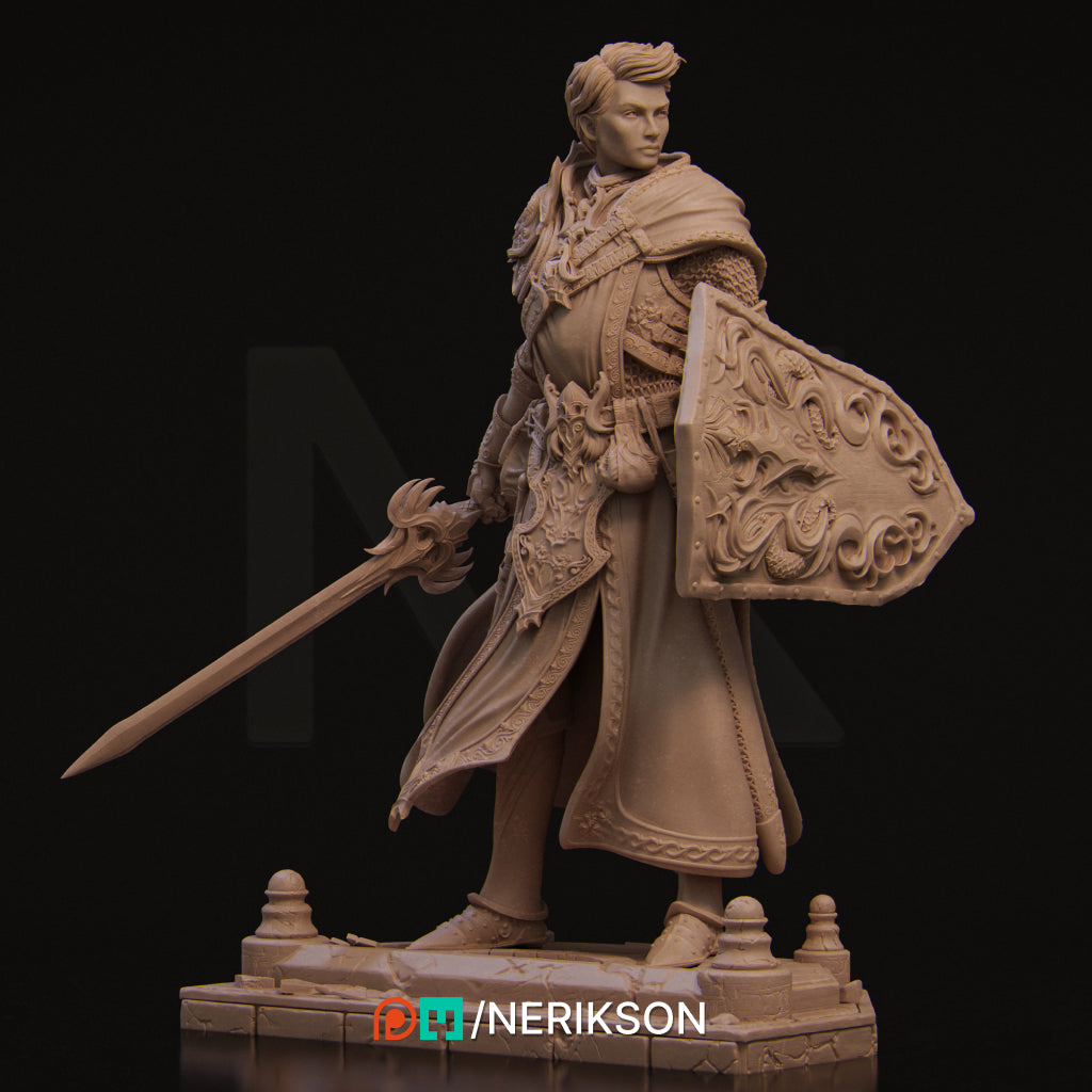 Nerikson - Aaron the Paladin Knight 35mm, 75mm, 140mm