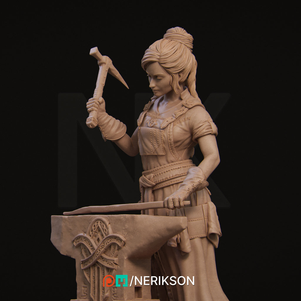 Nerikson - Lara the Blacksmith 35mm, 75mm
